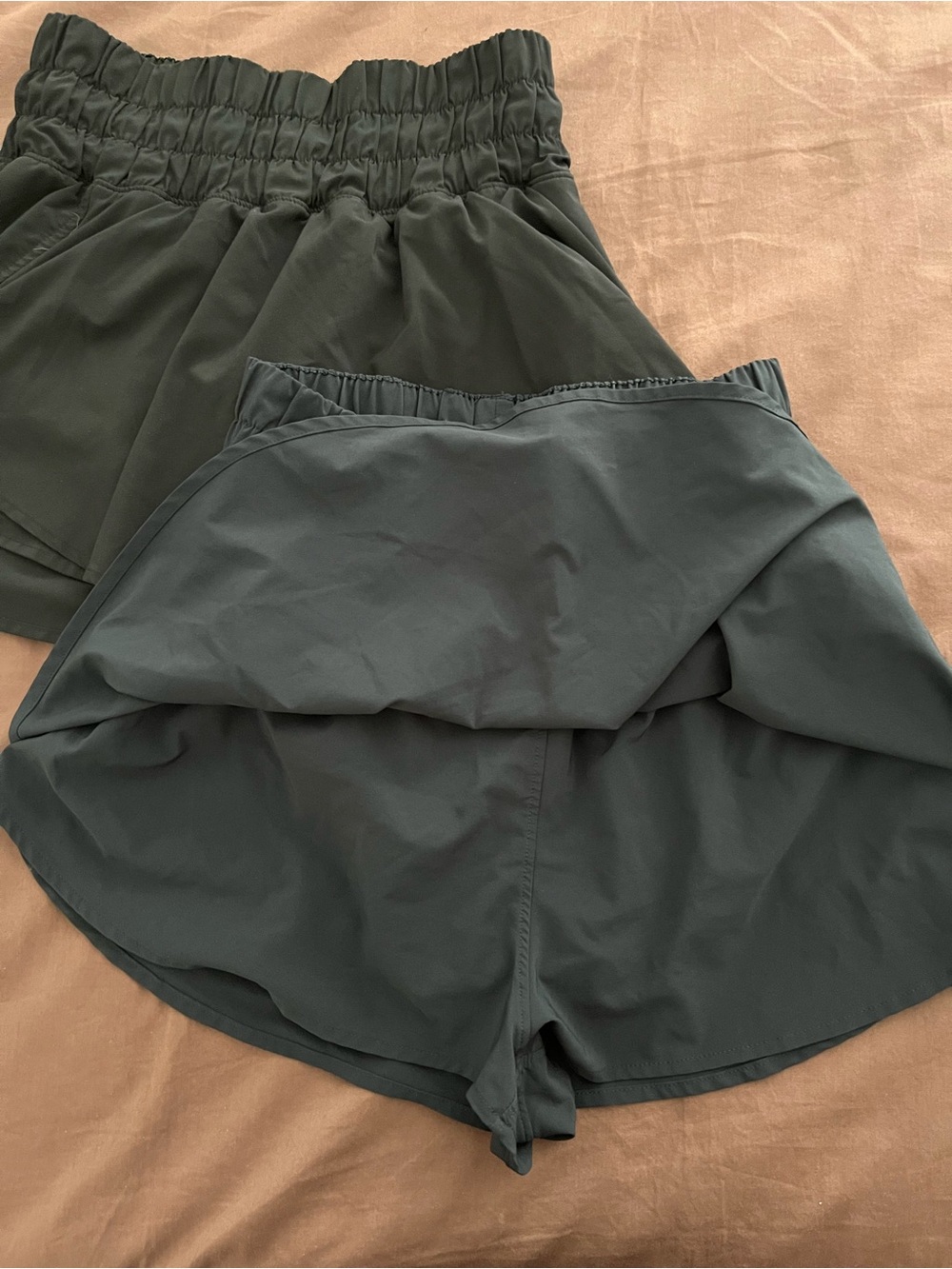 Set of two CRZ YOGA Athletic Skort-Style Shorts - Picture 2 of 3